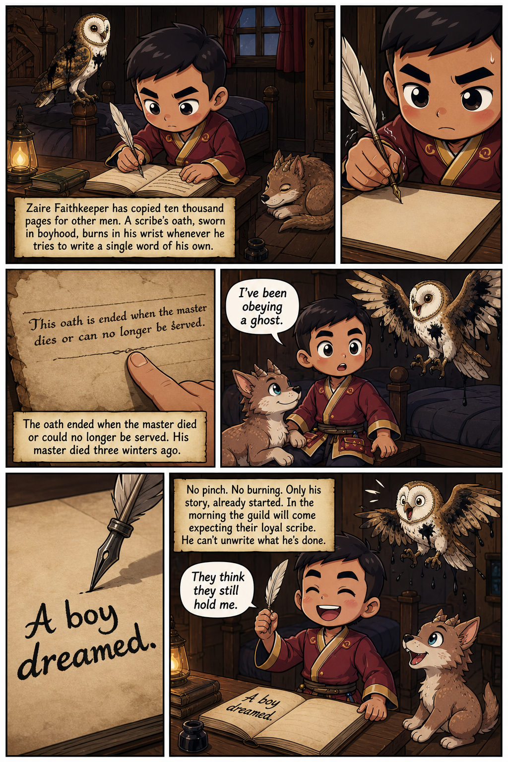 Chapter 1 comic