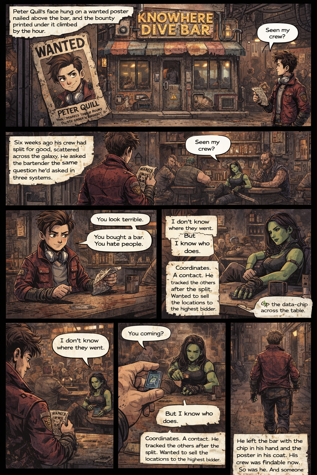 Chapter 1 comic